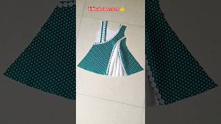 How to cut and stitch a designer baby frock #sewingtips #tailoring #diy