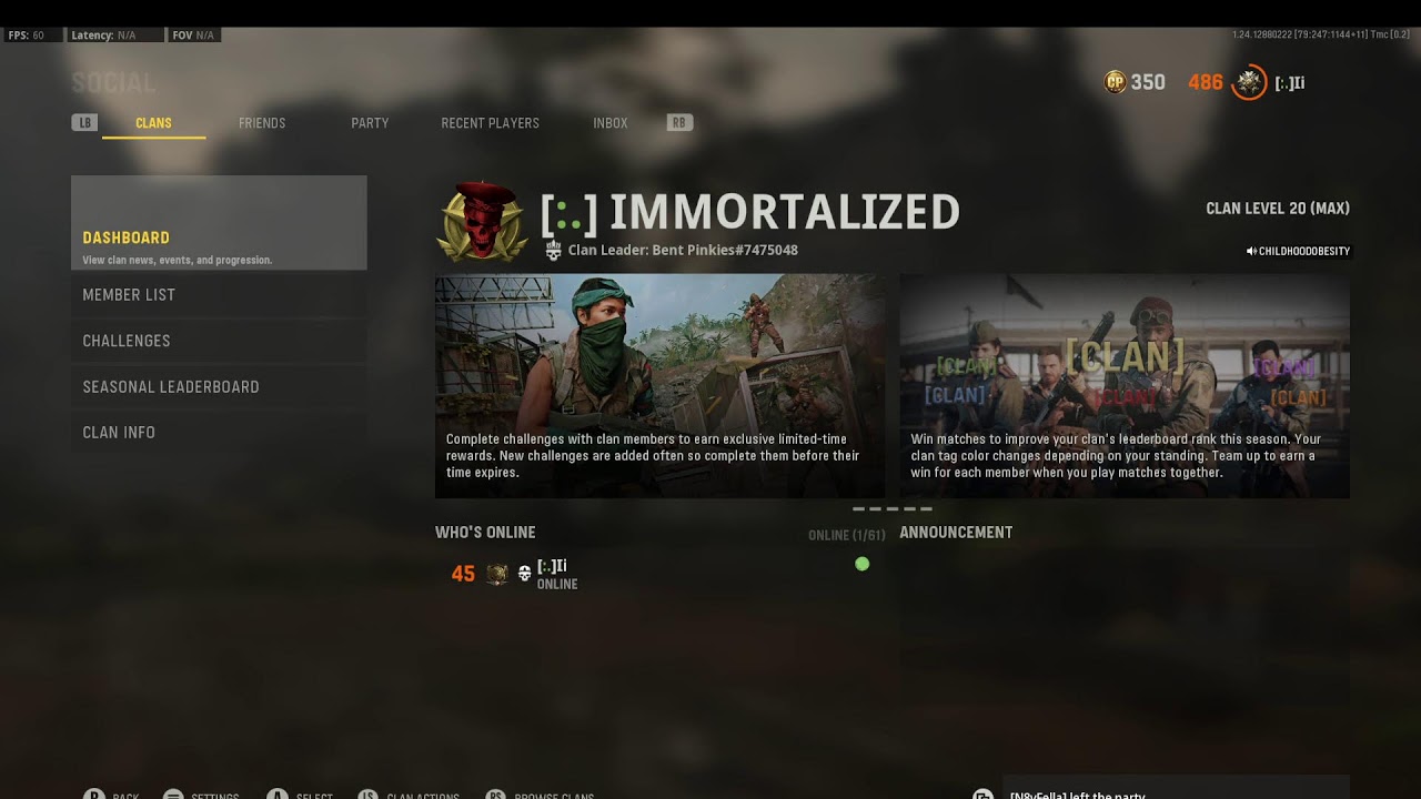 League Play COD Vanguard