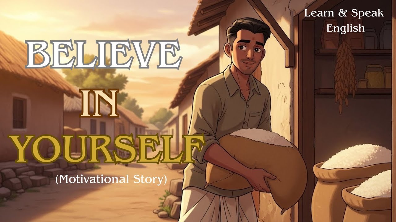 Believe in Yourself | Life Changing Story for Self Confidence | Simple English Learning