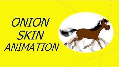 Class 7 Computer Science Chap 8 Onion Skin Animation in Flash