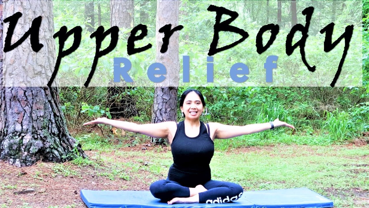 why-do-my-shoulders-and-neck-hurt-beginner-flow-15-minute-youtube