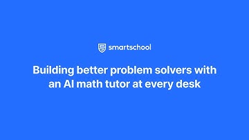 Smartschool - An AI Math Tutor for Students and Teachers