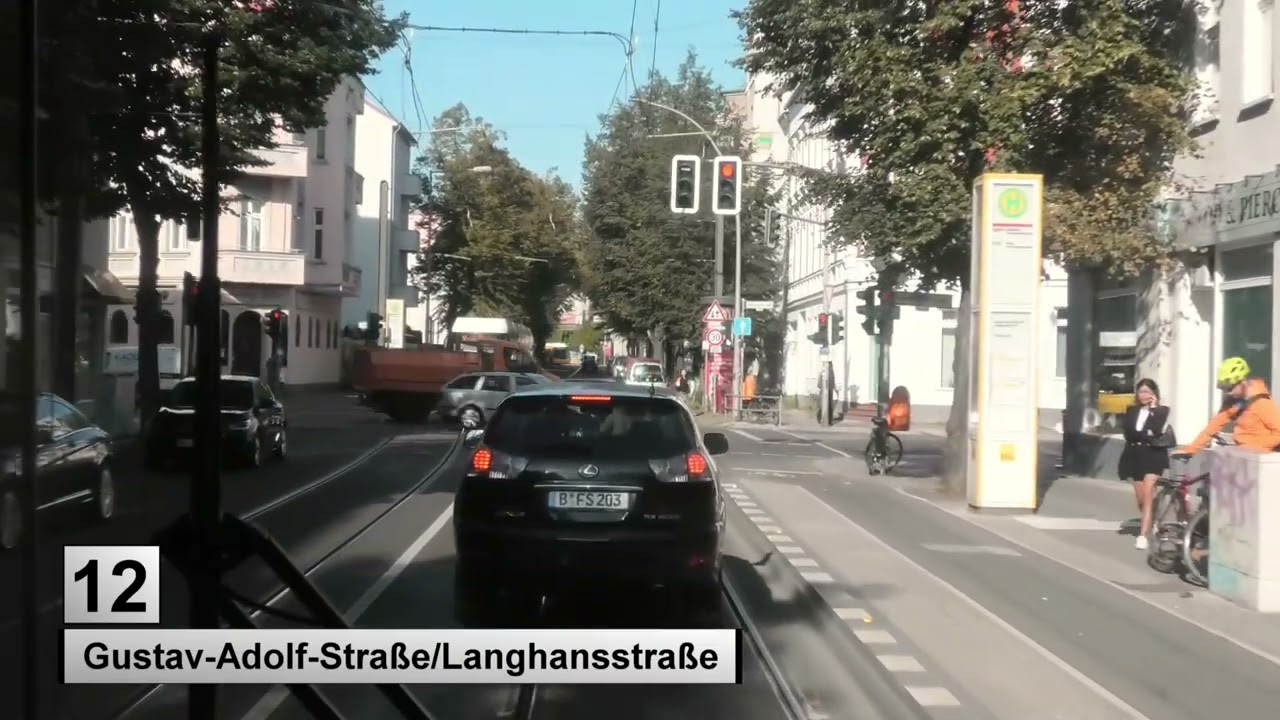Straßenbahn Berlin 2023 Linie 12