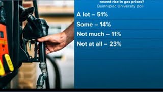 Poll shows a majority of voters blame President Trump for high gas prices