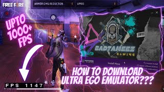 This Emulator Give 1000+ FPS 😱: Ultra Ego||Best Version Of BlueStacks For 100% Headshots|| Ultra Ego screenshot 1