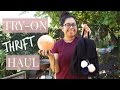 Thrift Haul | Try-on