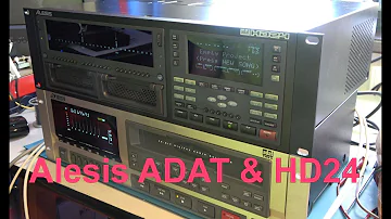 The Alesis ADAT format, repair XT20 player, transfer digital audio to  an HD24 multi-track recorder.