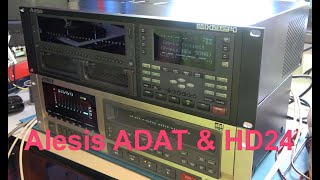 The Alesis ADAT format, repair XT20 player, transfer digital audio to  an HD24 multitrack recorder.