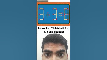 Matchstick Puzzle #shorts #math #puzzle #matchsticks #riddles
