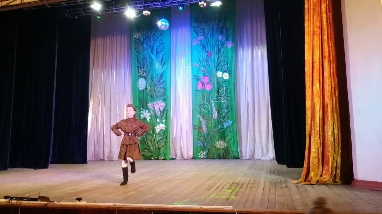 Хореографическая композиция «Катюша» Исполняет Полина Пивоварова - YouTube