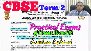 CBSE Term 2 Practical Exams | All Important Information | Dates | Marks | Remuneration |