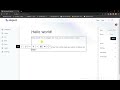 Elegant CMS - Content Editor v0.1 demo