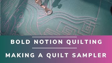 making an easy quilt sampler from designs you know