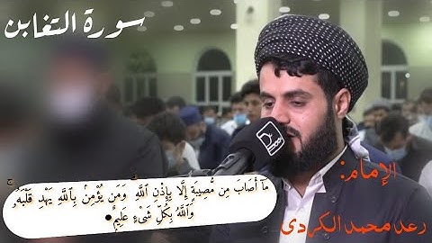 زَعمَ الّذينَ كفرُوا أن لّن يُبعثوا قُل بَلىٰ وَربّى لَتُبعثُنَّ…●سورة التغابن الشيخ رعد محمد الكردي