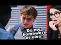 Student Forces Nerd To Do His Homework