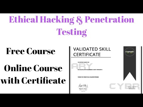 Ethical Hacking and Penetration Testing Course | Free Online Ethical Hacking Course