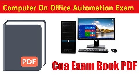 Coa Book Exam pdf