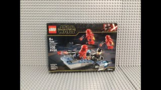 Lego Star Wars Sith Troopers Battle Pack Review
