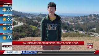 San Francisco college student found dead