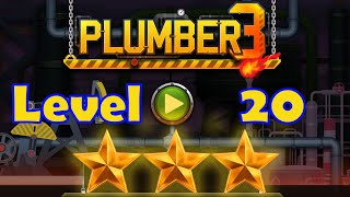 Plumber 3 Puzzle Game Level 20 - 3 Stars (Android/iOS) Oil Tycoon screenshot 4
