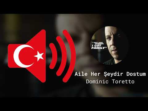 Aile Her Şeydir Dostum Müziği - Dominic Toretto - Ses Efekti