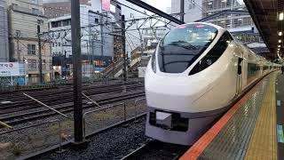 E657系K19編成　柏駅4番線到着　20240223 164740