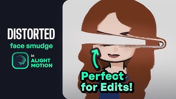 SPECIAL: Distorted Face Smudge Effect in Alight Motion Tutorial
