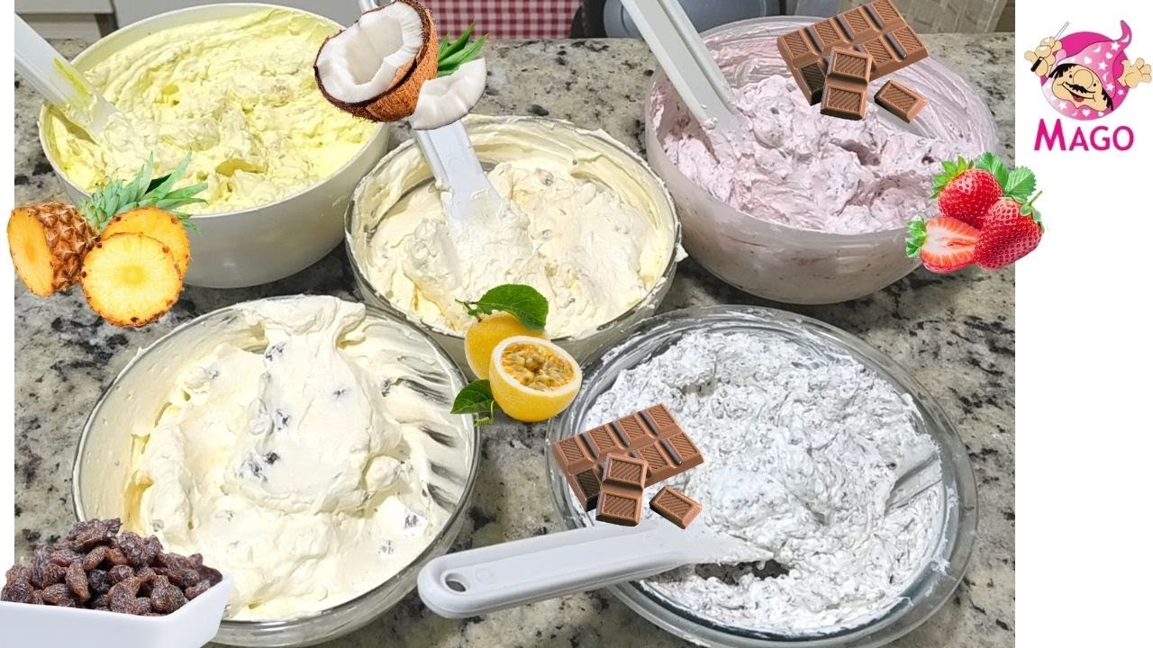 5 RECHEIOS FIRMES E ESTÁVEIS TIPO MOUSSE. Fáceis e rápidos (Aula Mago)