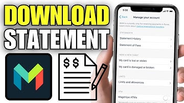 How To Create & Download Monzo Bank Statement