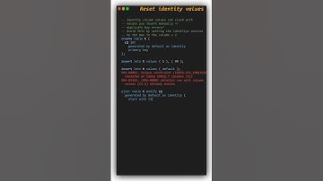 Change the next value for identity columns #sqltips #oraclesql