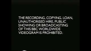 Bbc Video 1997-2005, Uk Vhs Logo - Closing