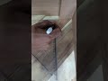 tips and tricks for installing wood in corners #woodworking#wooddesigner #carpenter