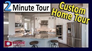 Custom Home Tour with Gorgeous Kitchen Design - House Design Ideas