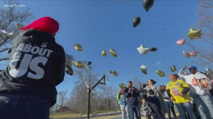 Family, friends of murder victim Christian Gwynn release balloons on his 20th birthday