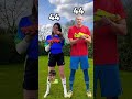 MY SHOE VS FAMOUS FOOTBALLER SHOE #football #funny #soccerskills #soccer #viral #trending