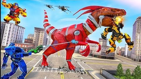 daynasor vs robots fighting games new game play video best fight Robots make aa best video