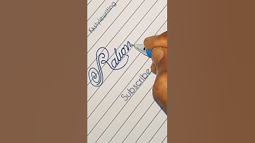 How to write cursive handwriting | Beautiful English Handwriting #shorts #rationality #youtube