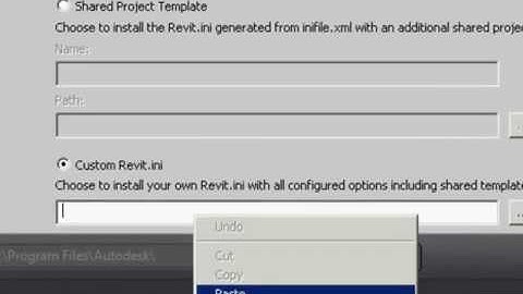 Creating Deployments of Autodesk Revit Architecture 2013 / DFS / Centralized content