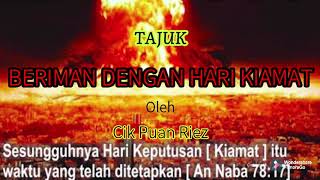 BERIMAN DENGAN HARI KIAMAT (UPKK) Tahun 3