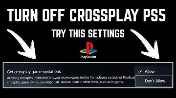 How to Turn Off Crossplay on PS5 (All Games at Once)