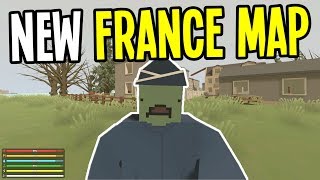 Unturned - NEW FRANCE MAP!! - Unturned France Map Playthrough - Episode 1