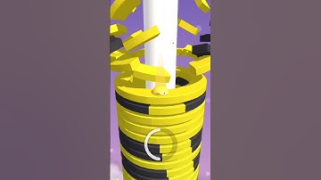 STACK BALL GAME 3D #stack #ball #shorts #tiktok #gaming #trinding #hacklevel
