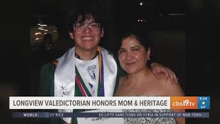 Longview High School valedictorian honors mother, Mexican heritage in graduation speech