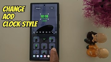 How to Change Always On Display Clock Style After One UI 6.1 Update [2025]