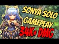 Sonya Gameplay Solo - Royal Crown (VIctory with 34K+ DMG)