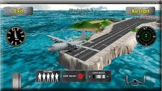 Flight Sim Transport Plane 3D - Android Gameplay HD screenshot 2