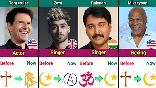 Famous People Who Changed Their Religion - Islam, Christian, Hindu, Buddhist