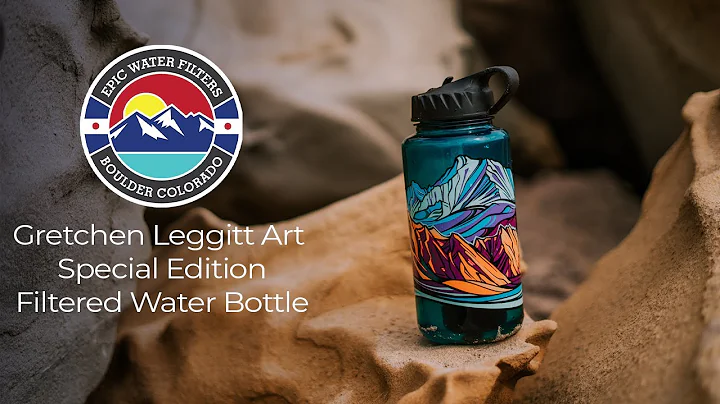 Meet The Artist Behind the Bottle. The OG Gretchen Leggitt Art Filtered Water Bottle