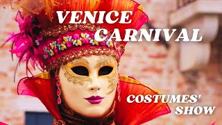 Carnaval de Venise 2024 - Spectacle de costumes 4K