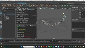 Maya Python Chain Rig Demo